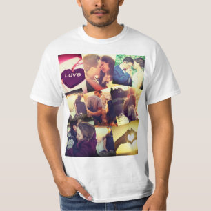 Personalisierte Foto-Collage T-Shirt