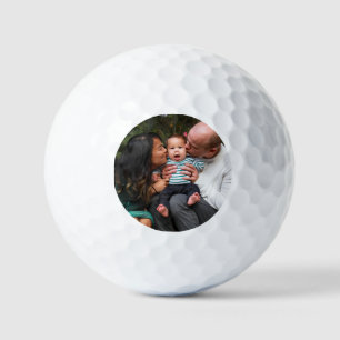 Personalisierte Foto-Familie Golfball