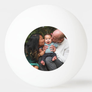 Personalisierte Foto-Familie Tischtennisball
