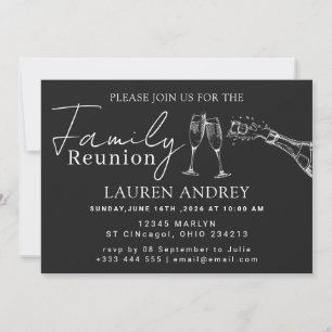 Personalisierte Foto-Familientreffen-Party-Einladu Einladung