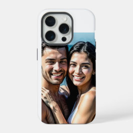 PERSONALISIERTE FOTO-MONOGRAMM Case-Mate iPhone-Hü iPhone 15 Pro Hülle