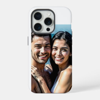PERSONALISIERTE FOTO-MONOGRAMM Case-Mate iPhone-Hü iPhone 15 Pro Hülle