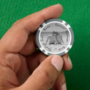 Personalisierte Foto-Poker-Chips mit individuellem Pokerchips