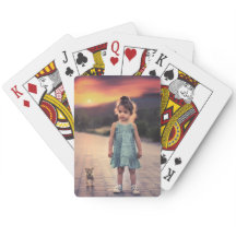 Personalisierte Foto-Poker-Karten - Benutzerdefini