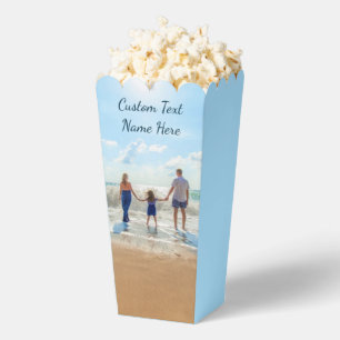 Personalisierte Foto-Popcorn-Boxen mit individuell Geschenkschachtel