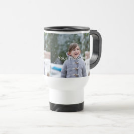 Personalisierte Foto-Reise/Pendler-Tasse Reisebecher