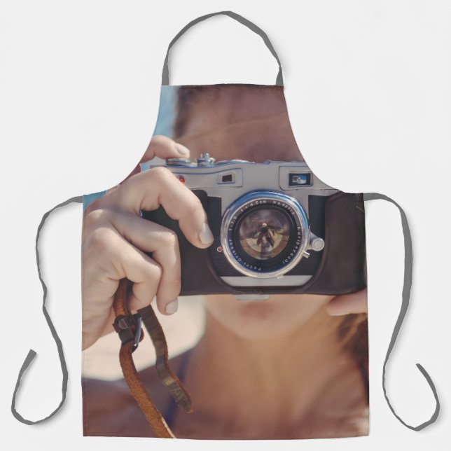 Personalisierte Foto-Schürze - Benutzerdefiniertes Schürze (Vorderseite)