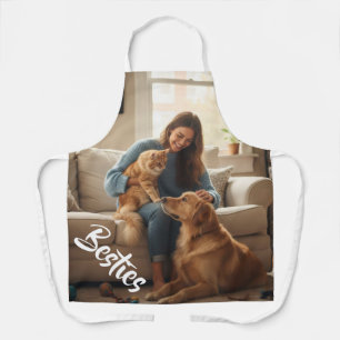 Personalisierte Foto-Schürze für Tierliebhaber Schürze