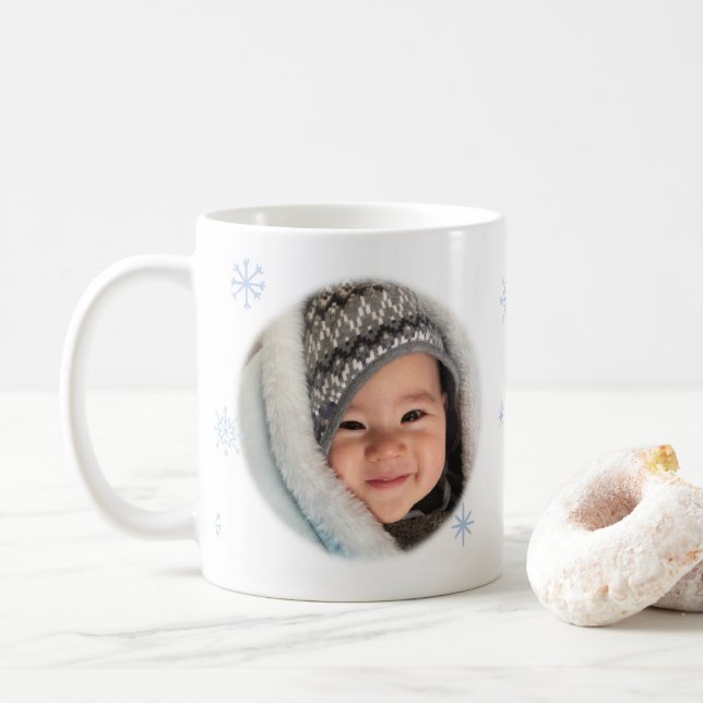 Personalisierte Foto-Tasse mit Foto Kaffeetasse (Mit Donut)