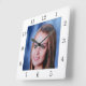 Personalisierte Foto-Uhr für benutzerdefinierte Se Quadratische Wanduhr (Angle)