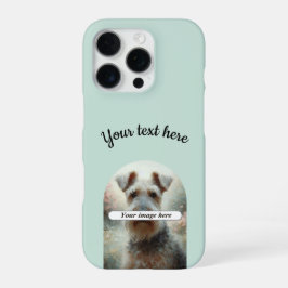 Personalisierte Foto- und Text-iPhone-Hülle Slim iPhone 16 Pro Hülle
