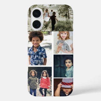 Personalisierte Foto- und Textfotografie iPhone 16 Hülle
