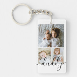 Personalisierte Foto- und Textfotografie Schlüsselanhänger