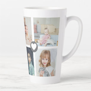 Personalisierte Foto- und Textsammlung Milchtasse