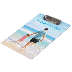 Personalisierte Foto-Zwischenablage mit benutzerde Klemmbrett