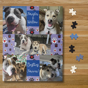Personalisierte Fotocollage für beste Haustierfreu Puzzle
