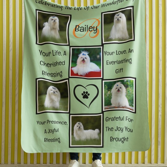 Personalisierte FotoCollage für die Hausbesprechun Fleecedecke (Von Creator hochgeladen)