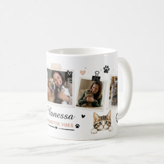 Personalisierte Fotocollage für Haustiere mit indi Kaffeetasse