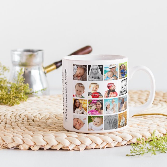 Personalisierte FotoCollage Kaffeetasse (Von Creator hochgeladen)