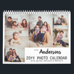Personalisierte FotoCollage Kalender<br><div class="desc">Das Design umfasst 6 Ihrer Lieblings-Fotos auf der Vorderseite und 1 Foto für jede Monatsseite.</div>