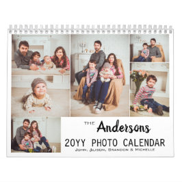 Personalisierte FotoCollage Kalender