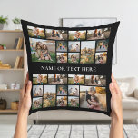 Personalisierte FotoCollage Kissen<br><div class="desc">Erstellen Sie Ihr eigenes Personalisiertes Foto-Kissen</div>