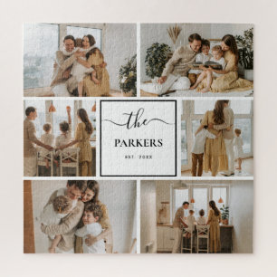 Personalisierte FotoCollage Plaque - Custom Puzzle