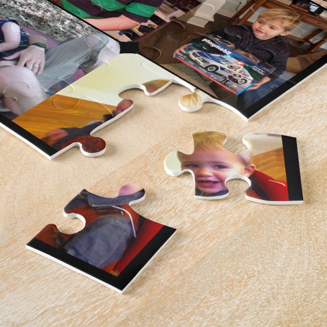 Personalisierte FotoCollage Puzzle (Seite)