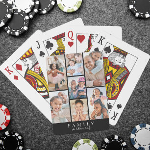 Personalisierte Fotocollage Spielkarten