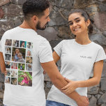 Personalisierte FotoCollage T-Shirt<br><div class="desc">Dieses Foto Collage Hemd hat 18 Fotos,  kann für ihn oder sie sein,  ist perfekt für jeden Anlass. Das Hemd ist leicht zu personalisieren und die Schriftart-Stile,  Größe und Schriftart können durch Anklicken des entsprechenden Links nach der Personalisierung geändert werden.</div>