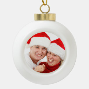 Personalisierte Fotografie-Keramik-Ball-Verzierung Keramik Kugel-Ornament