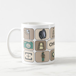 Personalisierte Fotografiekaffee-Tasse (BR) Tasse