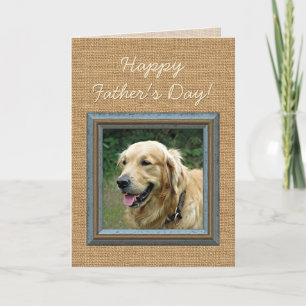 Personalisierte Fotokarte von Ihrem Hund Karte
