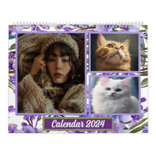 Personalisierte Fotomaterial für Heimtiere und Kat Kalender