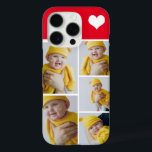 Personalisierte Fotomaterial mit Herz iPhone 16 Pro Hülle<br><div class="desc">Machen Sie ein Personalisiertes Foto-Sake-Handy-Gehäuse mit Liebe Herzstück Detail aus Ricaso - fügen Sie Ihre eigenen Fotos - Foto Collage Keepake Geschenke für viele Stile zur Verfügung - wählen Sie Ihre Option im Drop-Down-Menü</div>