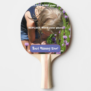 Personalisierte FotoPing Pong Paddel Tischtennis Schläger