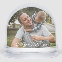Personalisierte Fotos Dome Snow Globe