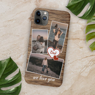 Personalisierte Fotos für Mama Papa und Liebesherz Case-Mate iPhone Hülle