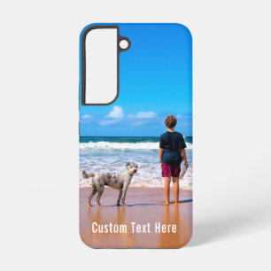Personalisierte Fotos und Texte nach Maß Samsung Galaxy Hülle