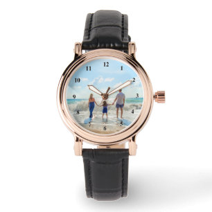 Personalisierte Fotouhr - individuelles Geschenk Armbanduhr
