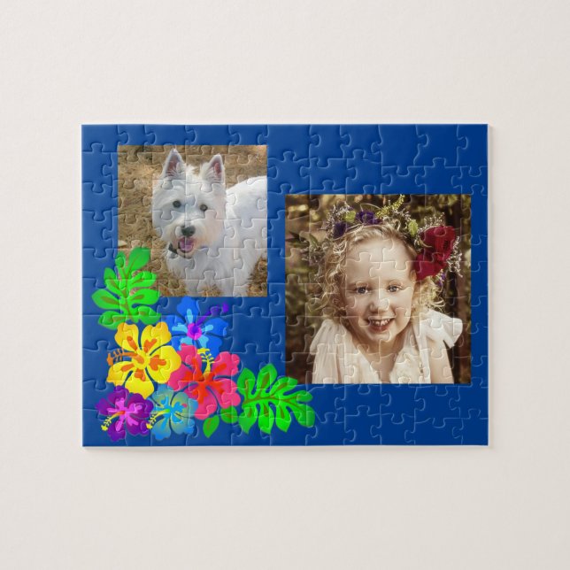 Personalisierte Fotovorlagen Kinder Puzzle (Horizontal)