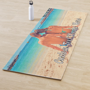 Personalisierte Fotoyogamatte mit individuellem Te Yogamatte