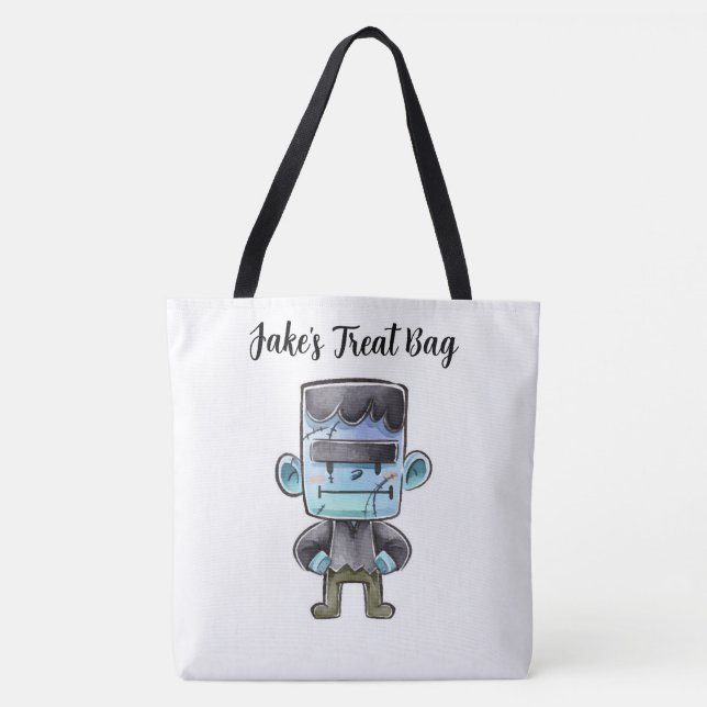 Personalisierte Frankenstein Leckerei Tote Bag (Vorderseite)