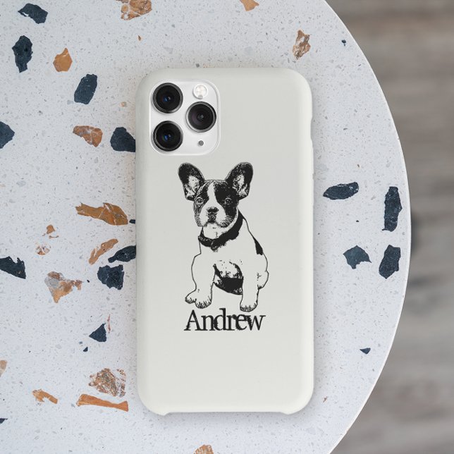 Personalisierte französische Bulldog-Welpe wählen  Case-Mate iPhone Hülle (Von Creator hochgeladen)