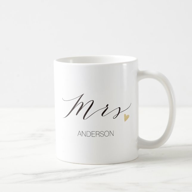 Personalisierte Frau Future Mrs.3 Tasse (Rechts)