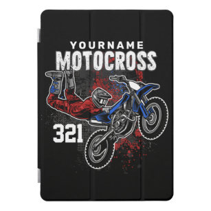 Personalisierte Freestyle Motocross Racing FMX Tri iPad Pro Cover
