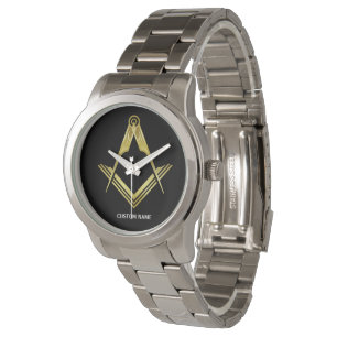 Personalisierte Freimaurergeschenke   Masonic Watc Armbanduhr