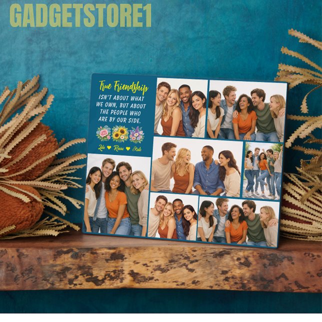 Personalisierte Freundschaft | Beste Freundin Fotoplatte (Personalized Friendship | Best Friend Plaque
)