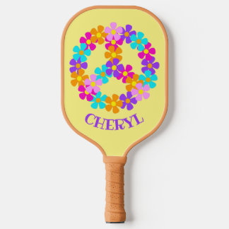 Personalisierte Friedensstiftung Pickleball Schläger