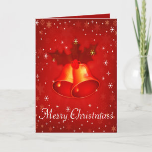 Personalisierte Frohe Weihnachtsgrüße und Foto Feiertagskarte